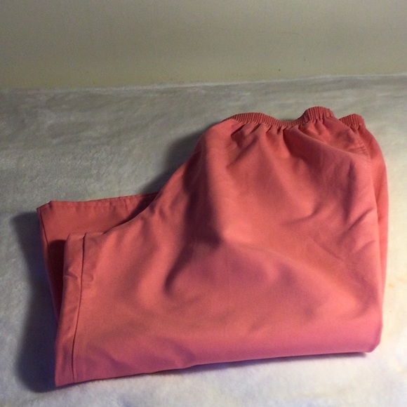 Apricot Color Slacks with Elastic Waistband by Bonsworth - Picture 9 of 9